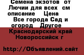 Семена экзотов  от Лючии для всех. см. описание. › Цена ­ 13 - Все города Сад и огород » Другое   . Краснодарский край,Новороссийск г.